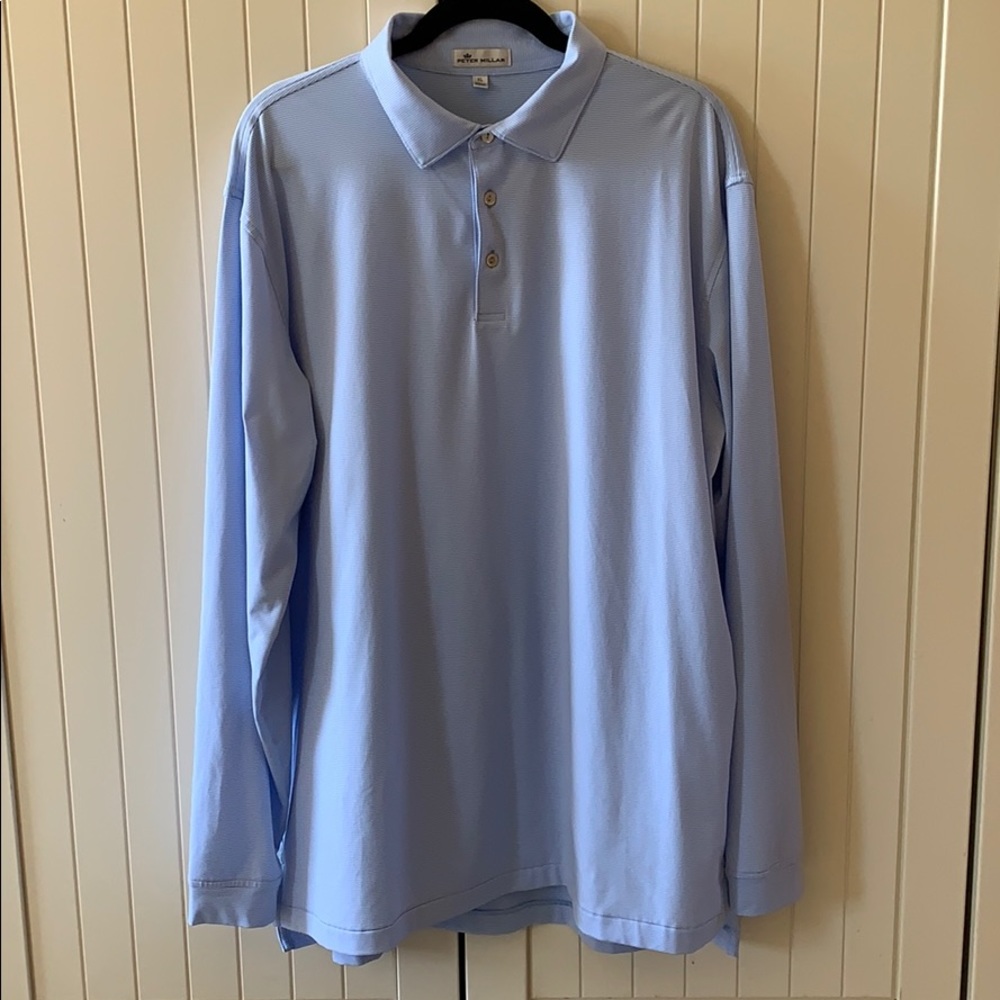 Peter Millar Long Sleeve Polo